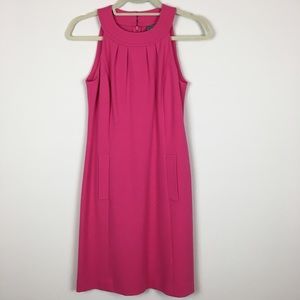 Ann Taylor Pink Sleeveless Dress Size 0